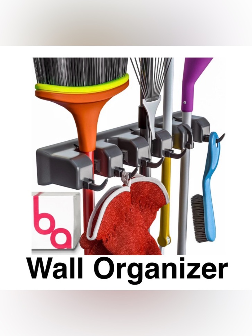 Wall Organizer Rack - Picture 1 of 4